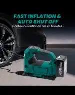 ⁦קומפרסור לרכב נטען מתאים לסוללת מקיטה ויש אפשרות לחיבור למצת הרכב

מגיע עם אביזרים לניפוח מתנפחים וכדורים⁩ – תמונה ⁦3⁩