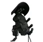 ⁦מתקן לטלפון לאופנוע עם טעינה אלחוטית⁩ – תמונה ⁦3⁩